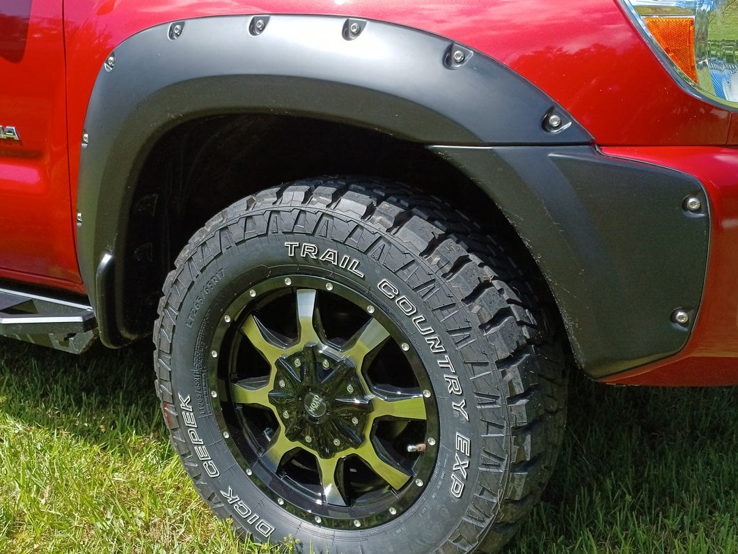 RedRock Pocket Style Fender Flares (12-14 Tacoma w/ 6-Foot Bed)