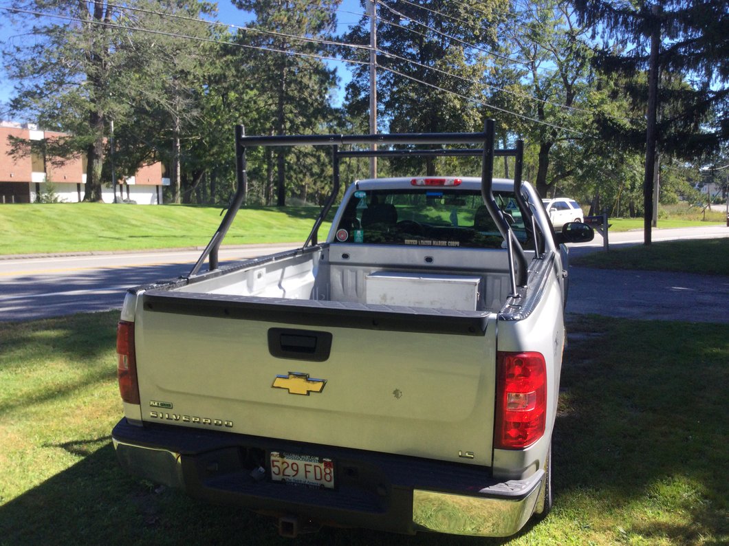 RedRock Utility Ladder Rack; Black (Universal; Some Adaptation May Be Required)