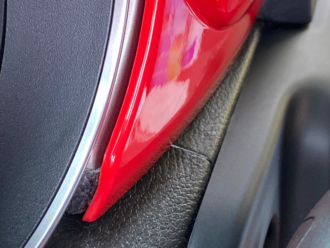 RedRock Dash Panel Overlay; Red (18-23 Jeep Wrangler JL)