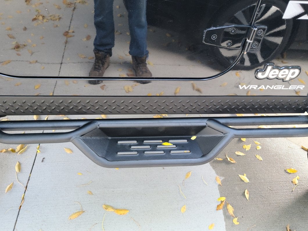 RedRock HD Drop Side Step Bars (87-06 Jeep Wrangler YJ & TJ)
