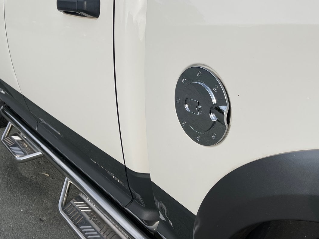 RedRock Fuel Door Cover; Chrome (09-14 RAM 1500)