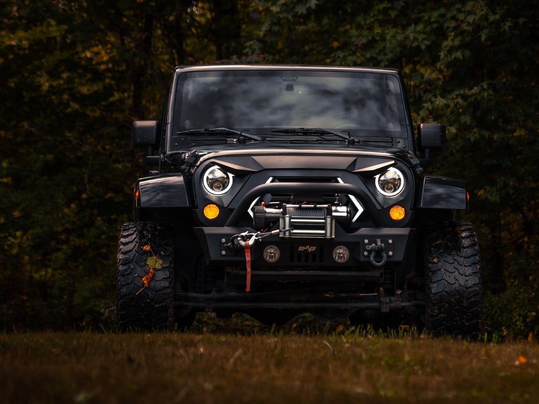 RedRock Goliath Grille with LED DRL (07-18 Jeep Wrangler JK)