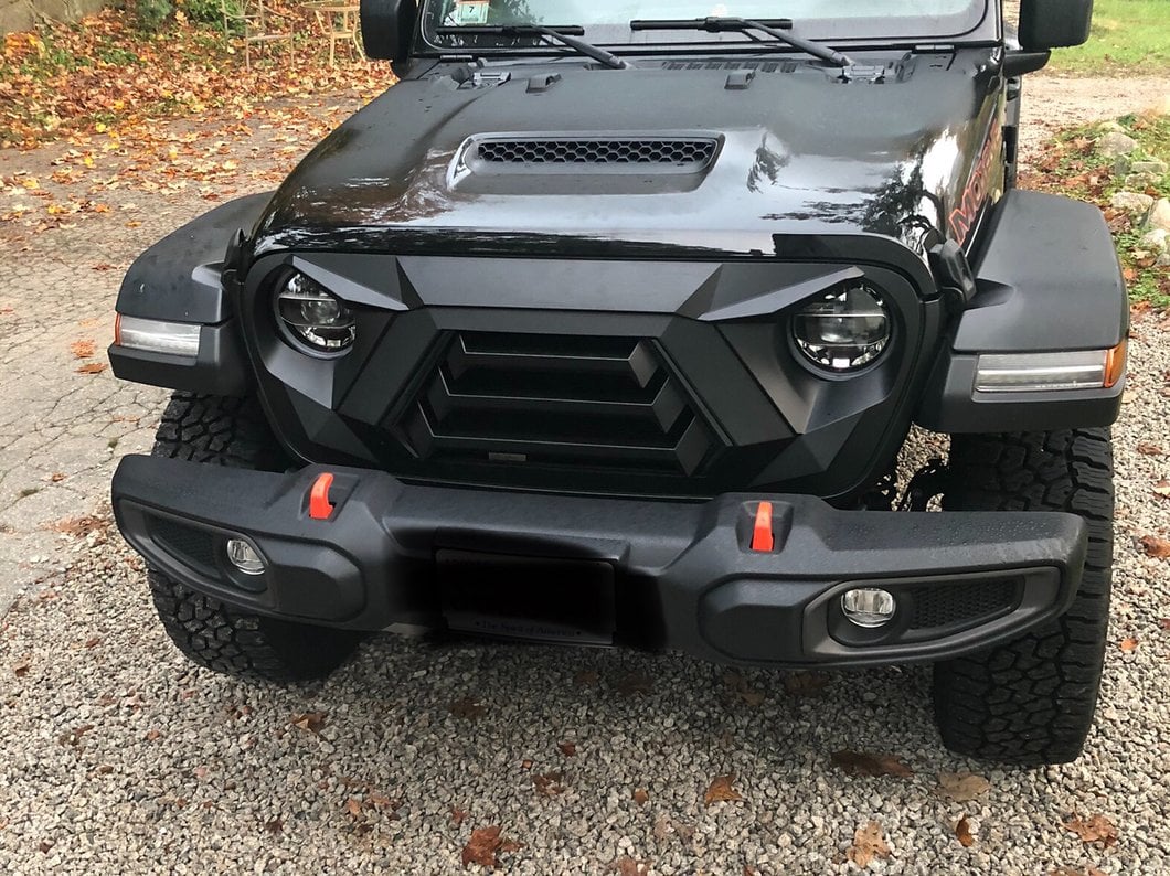 RedRock Goliath Grille with LED DRL (20-25 Jeep Gladiator JT w/o TrailCam)