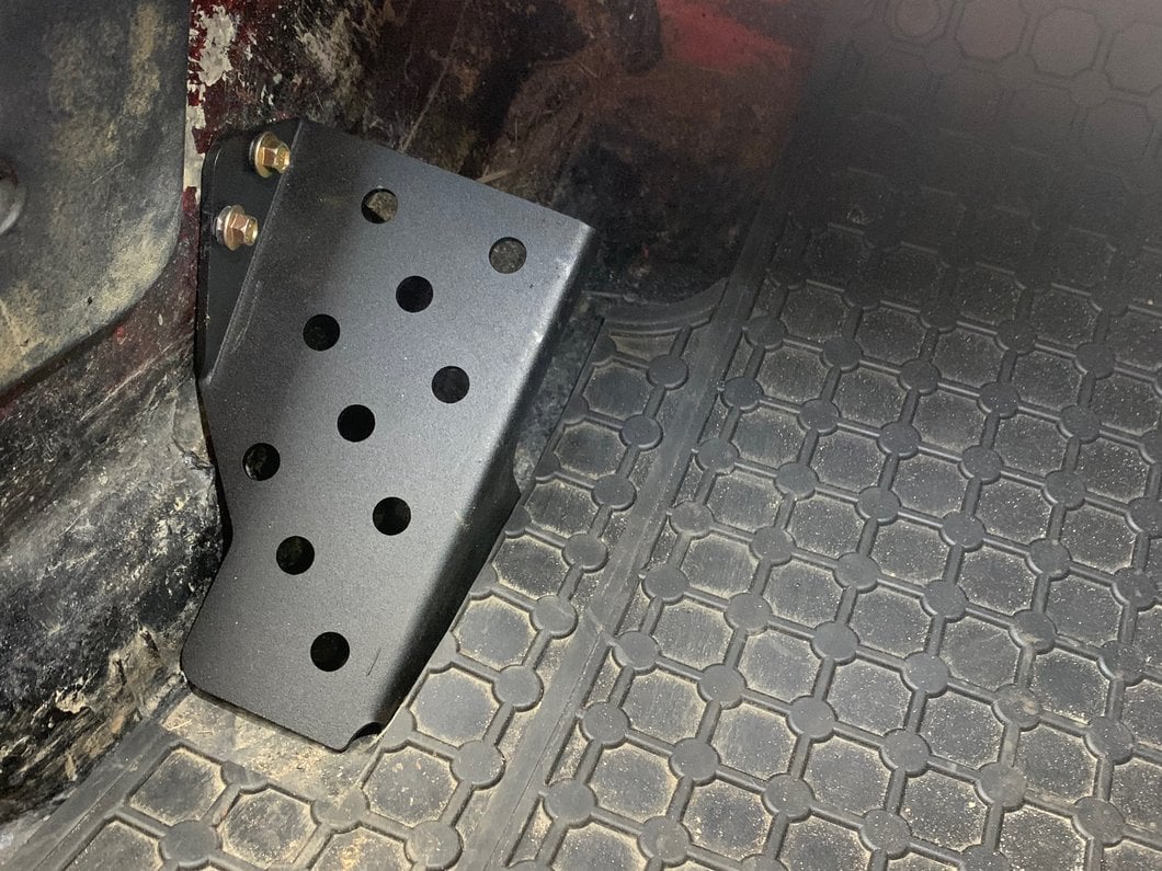 RedRock HD Dead Pedal; Driver Side (97-06 Jeep Wrangler TJ)