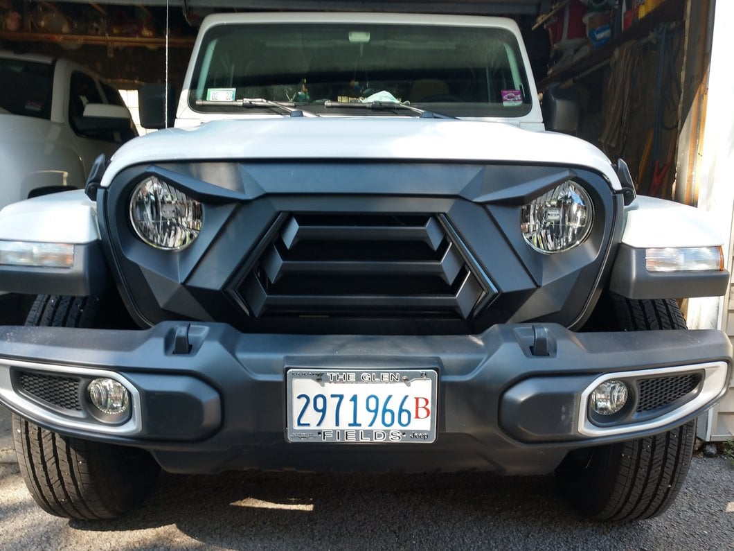 RedRock Goliath Grille with LED DRL (20-25 Jeep Gladiator JT w/o TrailCam)