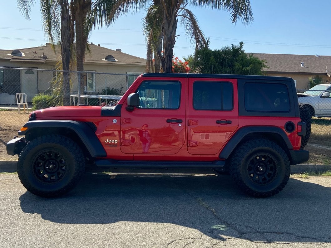 RedRock Cowl Body Armor; Textured Black (18-25 Jeep Wrangler JL, Excluding 4xe & Rubicon 392)