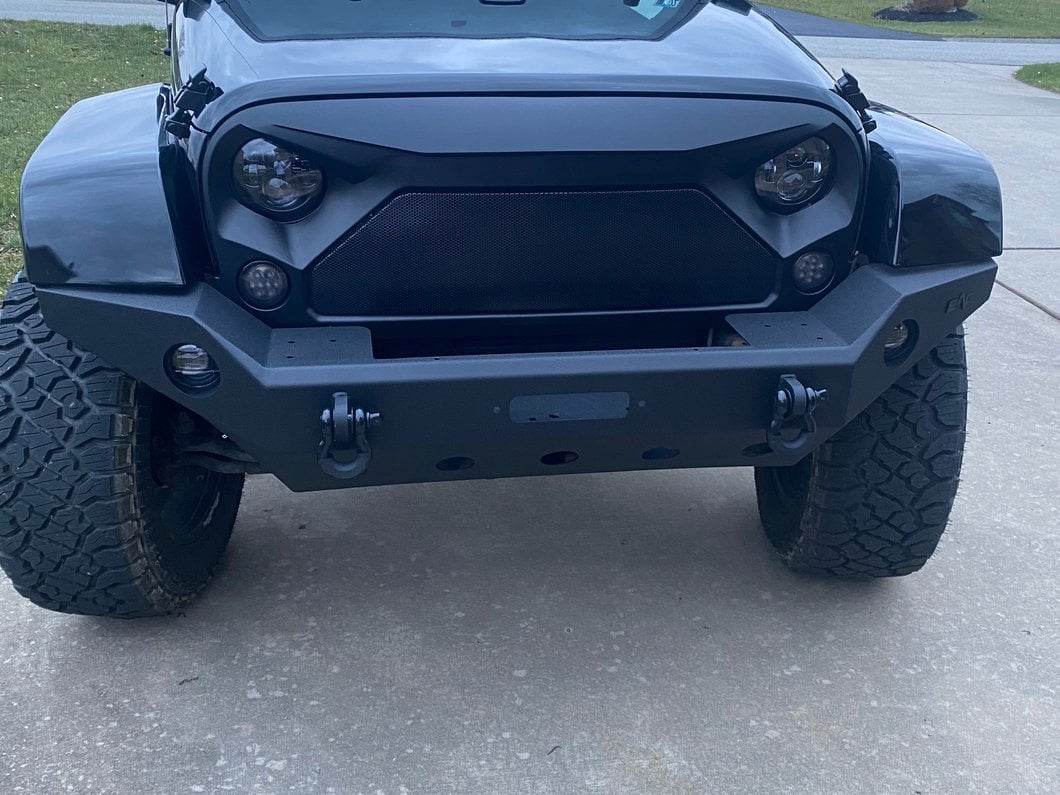 RedRock Open Mesh Grille (07-18 Jeep Wrangler JK)