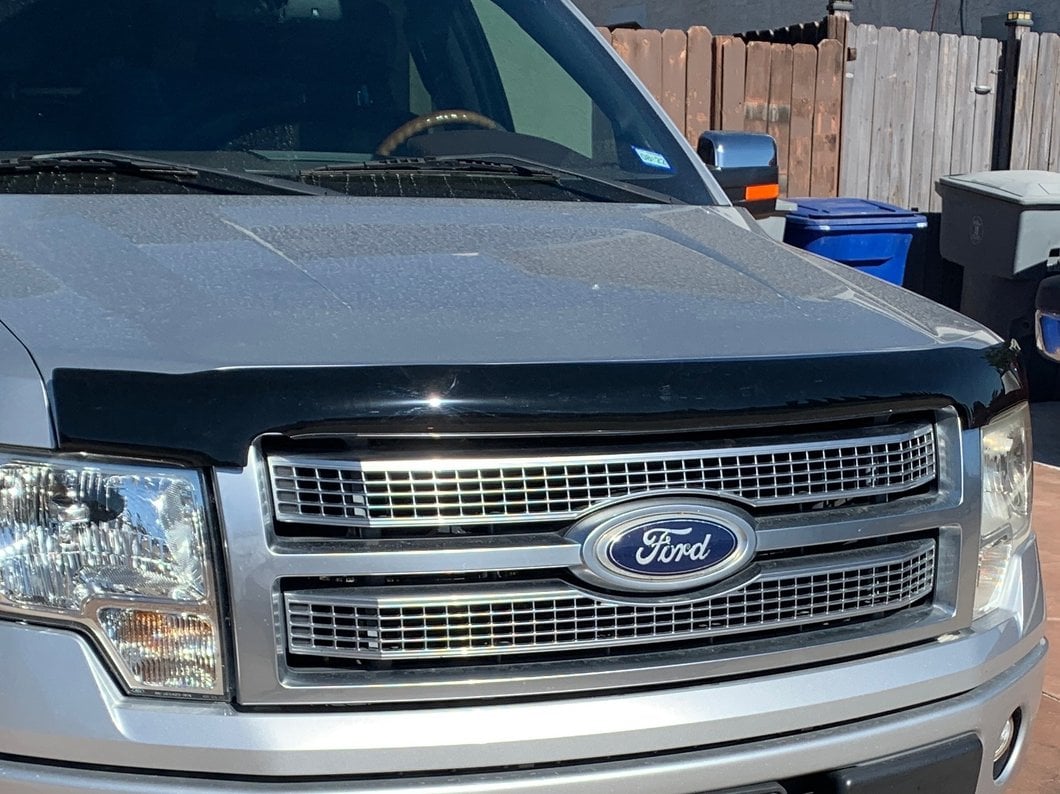 RedRock Bug Hood Deflector; Smoked (09-14 F-150, Excluding Raptor)