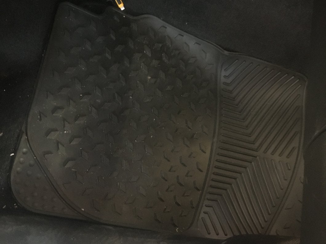 RedRock All-Weather Floor Mat Set with One-Piece Rear Mat; Black (20-25 Jeep Gladiator JT)
