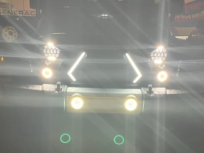 RedRock Goliath Grille with LED DRL (07-18 Jeep Wrangler JK)