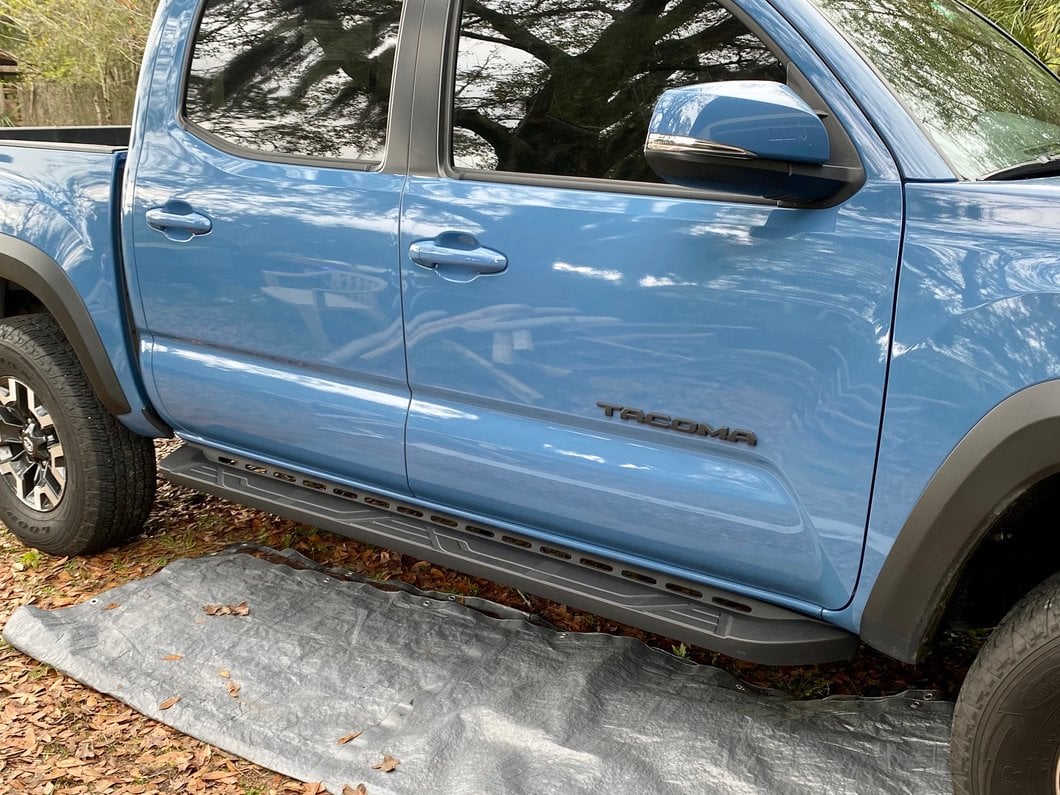 RedRock OEM Style Side Step Bars (05-23 Tacoma Double Cab)