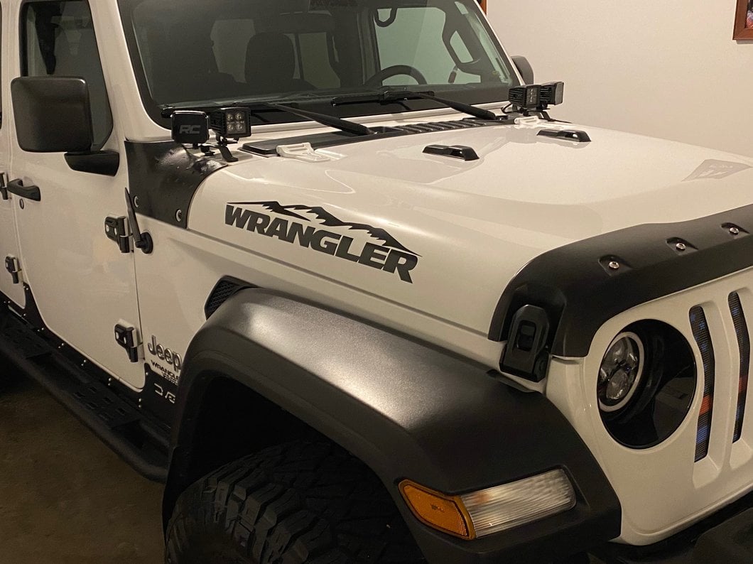RedRock Cowl Body Armor; Textured Black (18-25 Jeep Wrangler JL, Excluding 4xe & Rubicon 392)