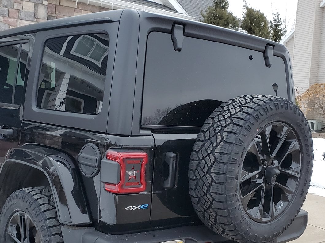 RedRock Star Tail Light Covers (18-25 Jeep Wrangler JL w/ Factory LED Tail Lights)