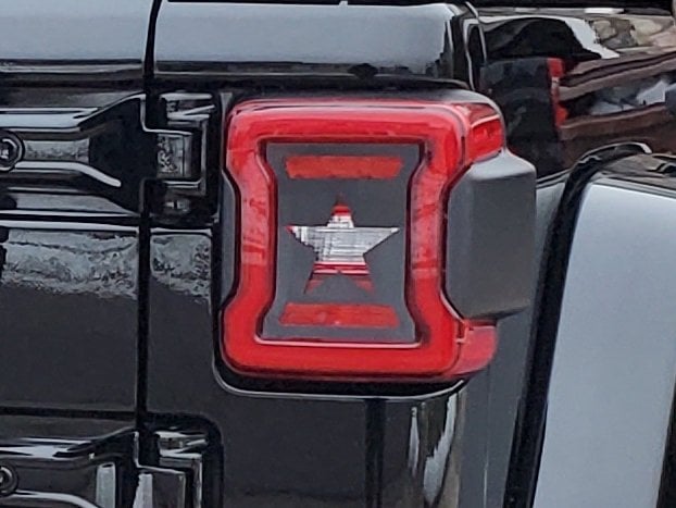 RedRock Star Tail Light Covers (18-25 Jeep Wrangler JL w/ Factory LED Tail Lights)