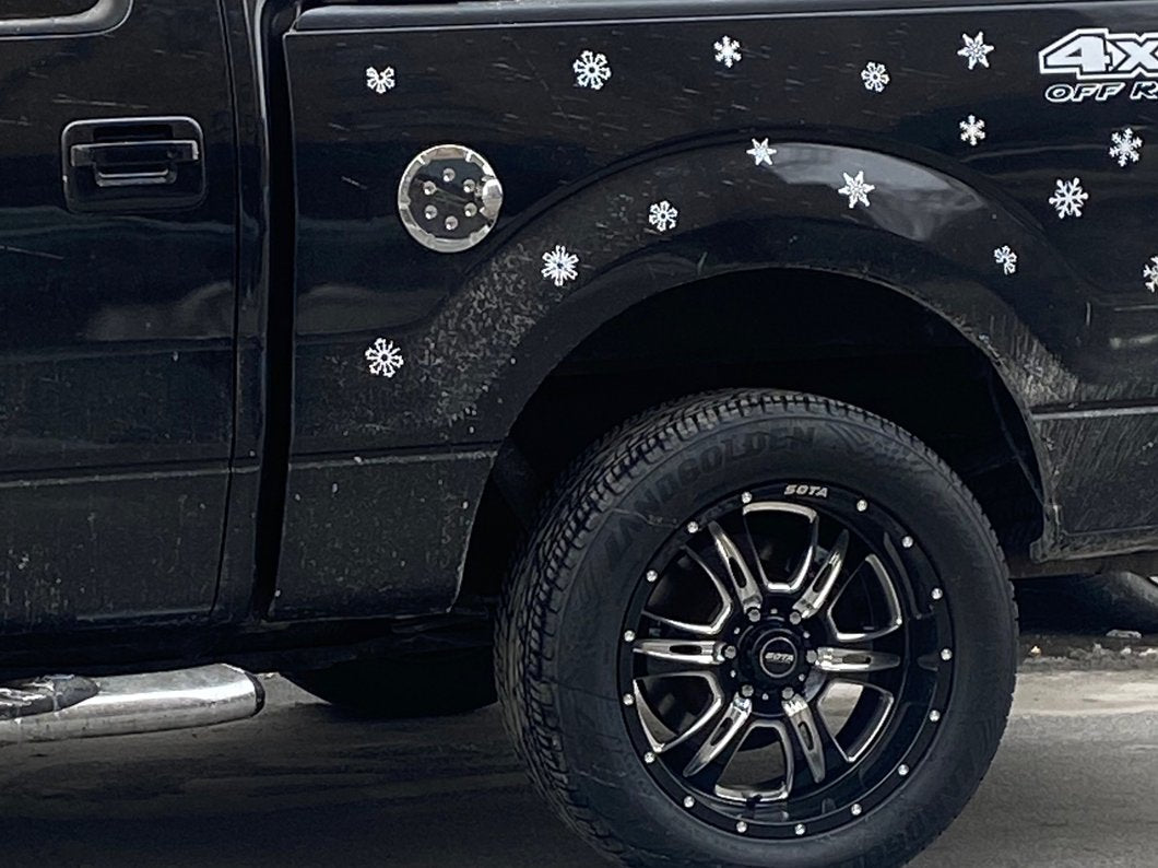 RedRock Fuel Door Cover; Chrome (09-14 F-150 Styleside)