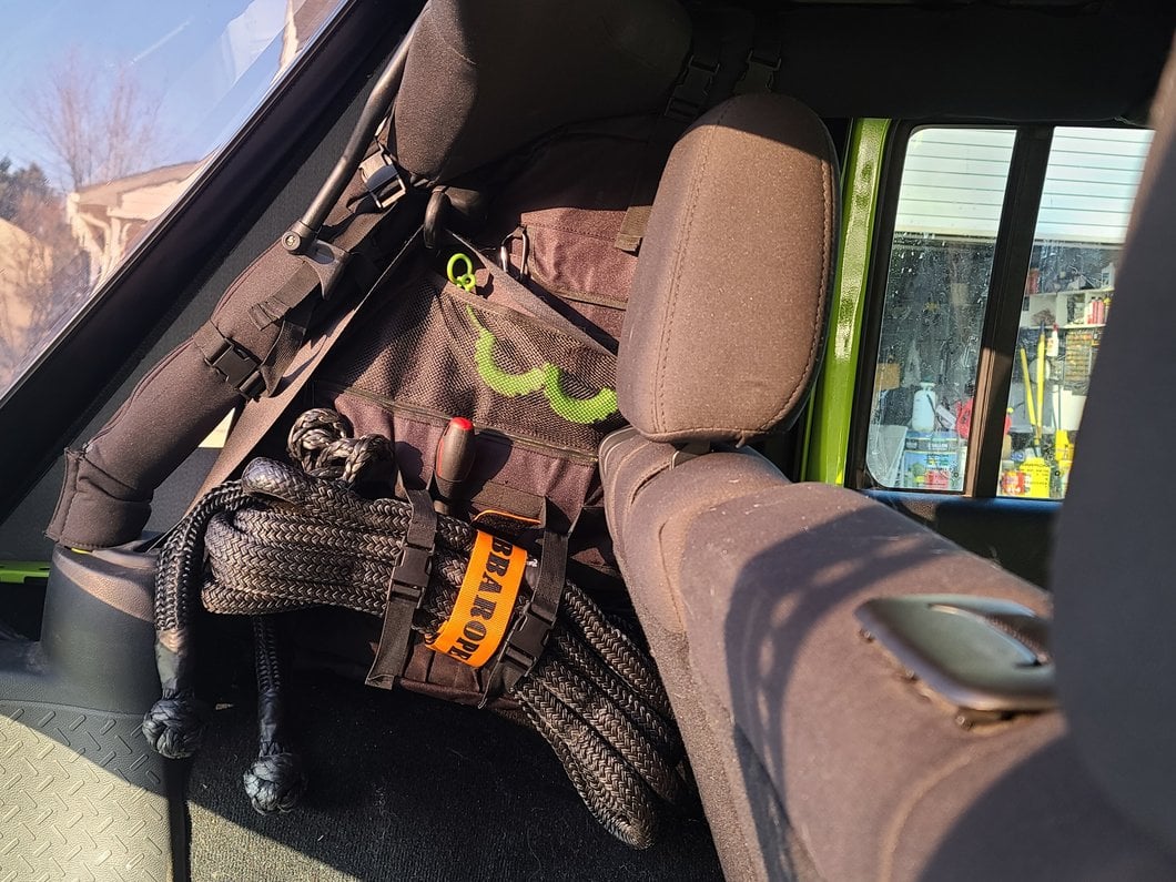 RedRock Roll Bar Storage Bags (07-18 Jeep Wrangler JK)