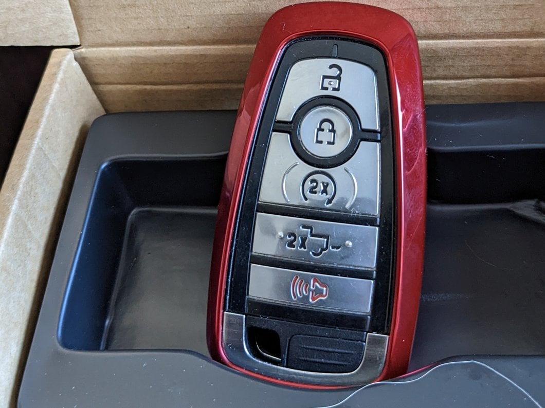 RedRock Key Fob Case; Red (18-25 F-150)