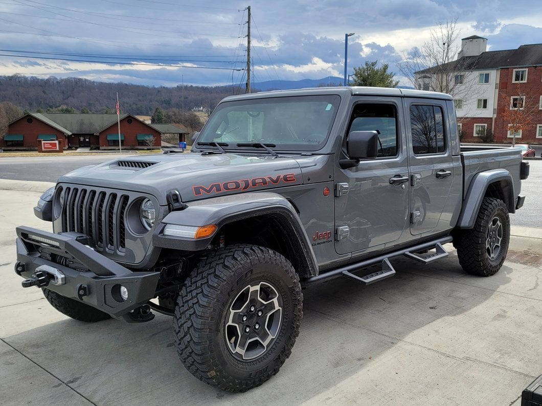 RedRock Tubular Drop Steps (20-25 Jeep Gladiator JT)