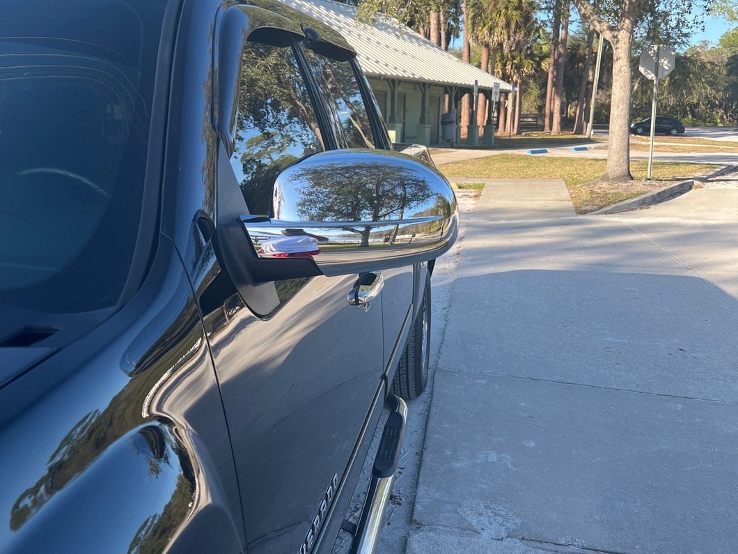 RedRock Full Mirror Covers Chrome (07-13 Silverado 1500)