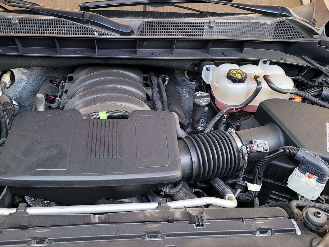 RedRock Cold Air Intake; Black (19-25 V8 Sierra 1500)