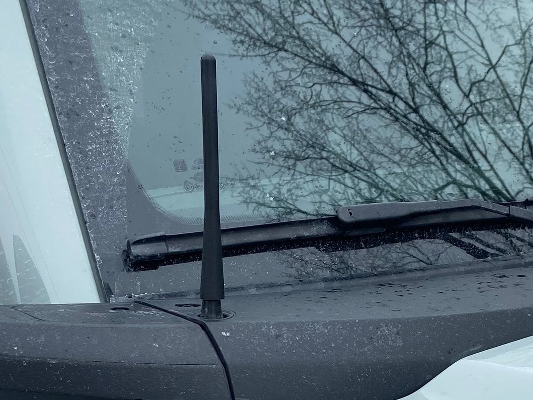 RedRock Off-Road Black Antenna; 6.50-Inch (Universal; Some Adaptation May Be Required)