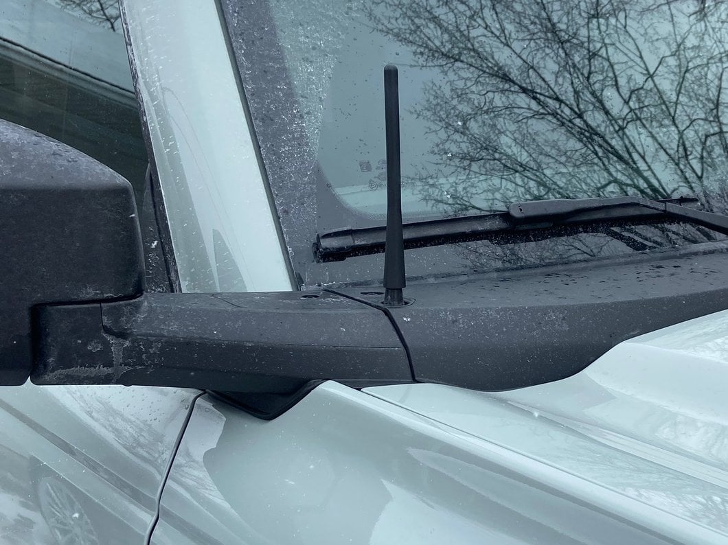 RedRock Off-Road Black Antenna; 6.50-Inch (Universal; Some Adaptation May Be Required)