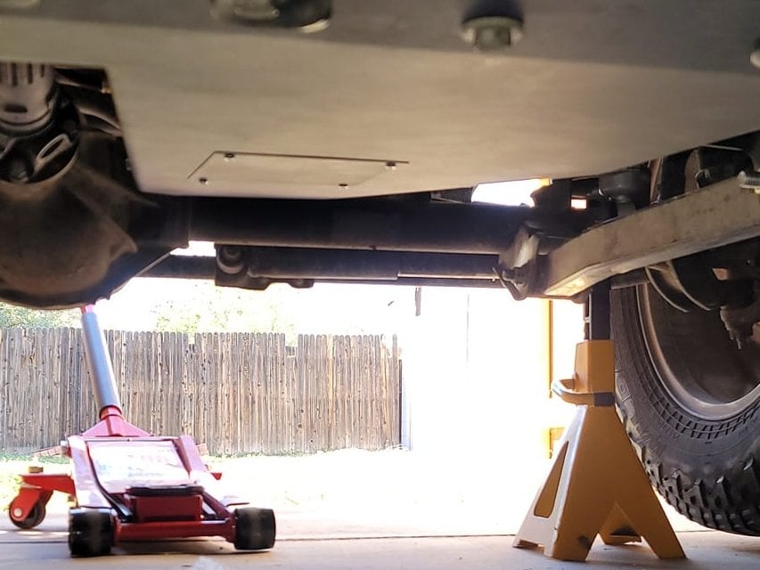 RedRock Oil Pan/Tranmission Skid Plate (07-18 Jeep Wrangler JK)
