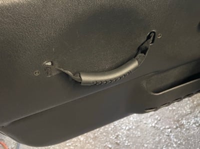 RedRock Door Pull Straps; Black (97-06 Jeep Wrangler TJ)