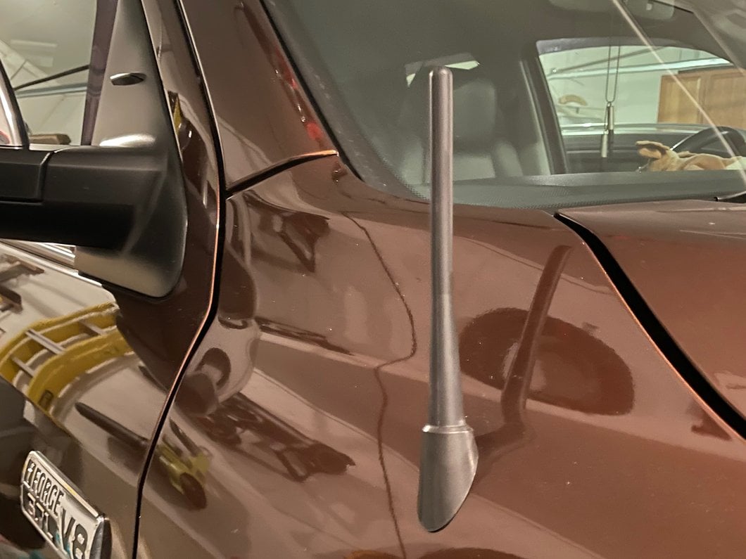RedRock Off-Road Black Antenna; 6.50-Inch (07-25 Tundra)