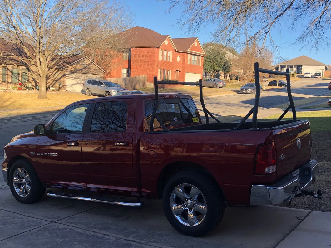 RedRock Utility Ladder Rack; Black (Universal; Some Adaptation May Be Required)