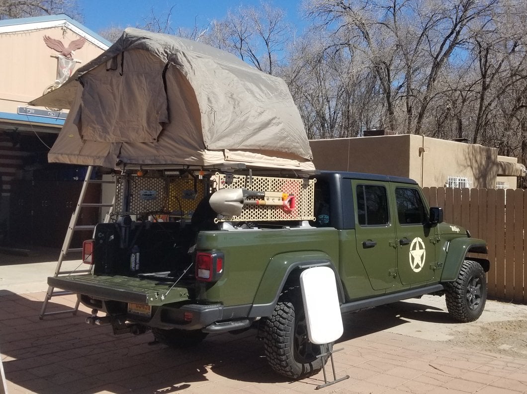 RedRock Bed Side Rock Rails (20-25 Jeep Gladiator JT)