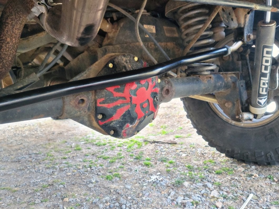 RedRock Adjustable Rear Panhard Bar for 0 to 6-Inch Lift (07-18 Jeep Wrangler JK)