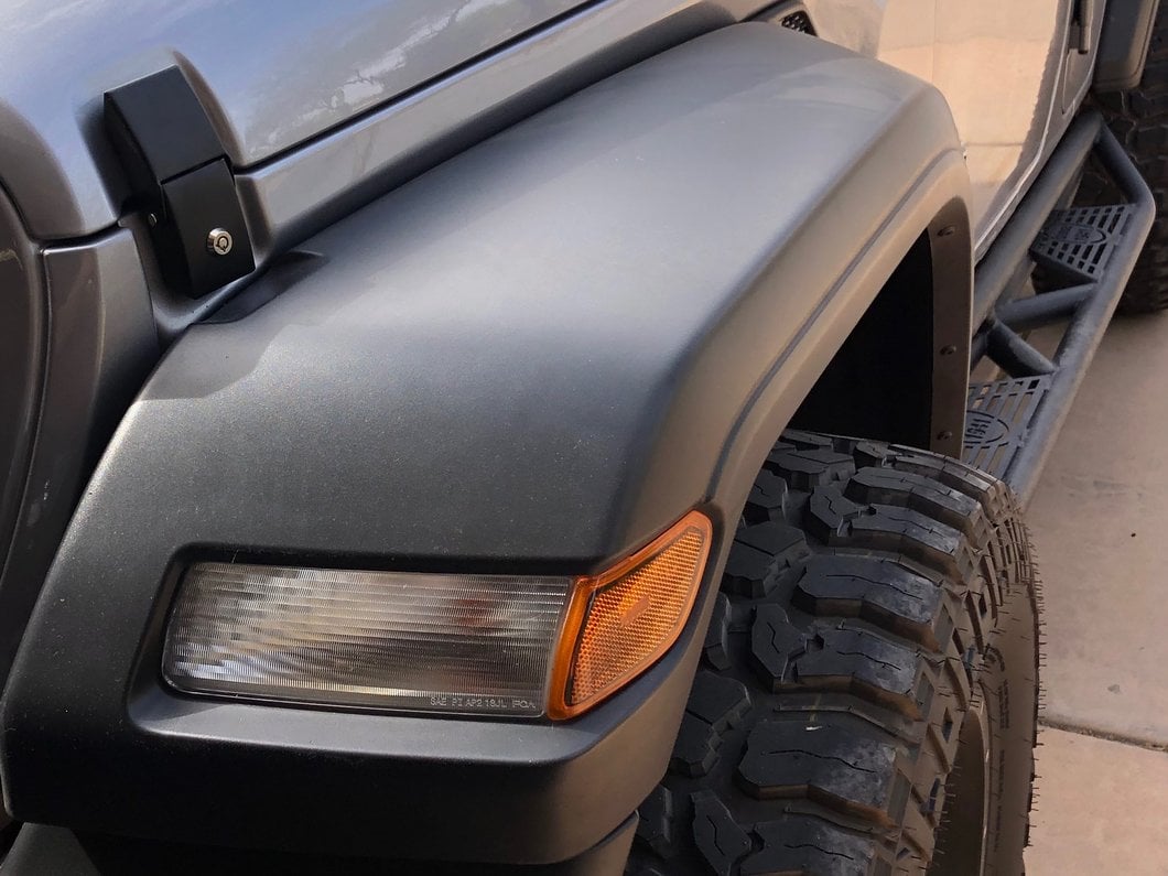 RedRock Locking Hood Catch Kit (18-25 Jeep Wrangler JL)