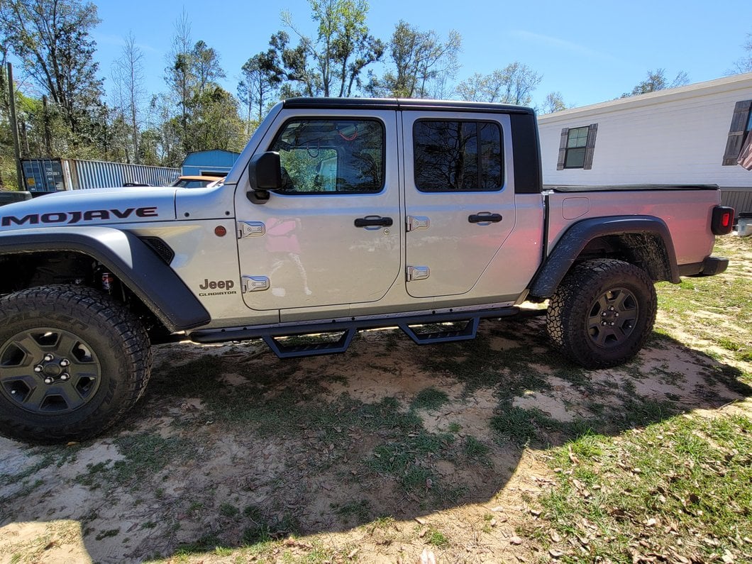 RedRock Tubular Drop Steps (20-25 Jeep Gladiator JT)