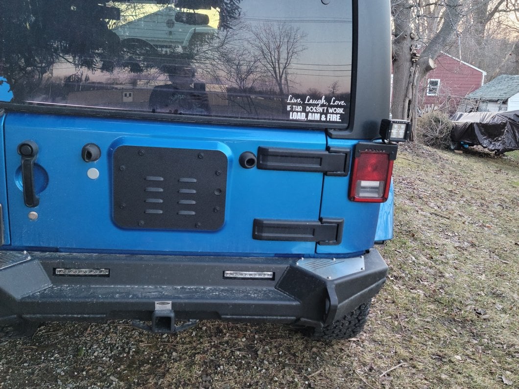 RedRock Spare Tire Delete (07-18 Jeep Wrangler JK)
