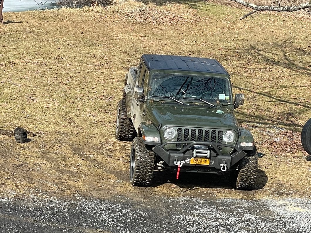 RedRock Avenger Winch Front Bumper (20-25 Jeep Gladiator JT)