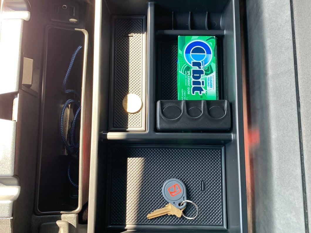 RedRock Full Center Console Organizer Tray (14-18 Sierra 1500 w/ Bucket Seats)
