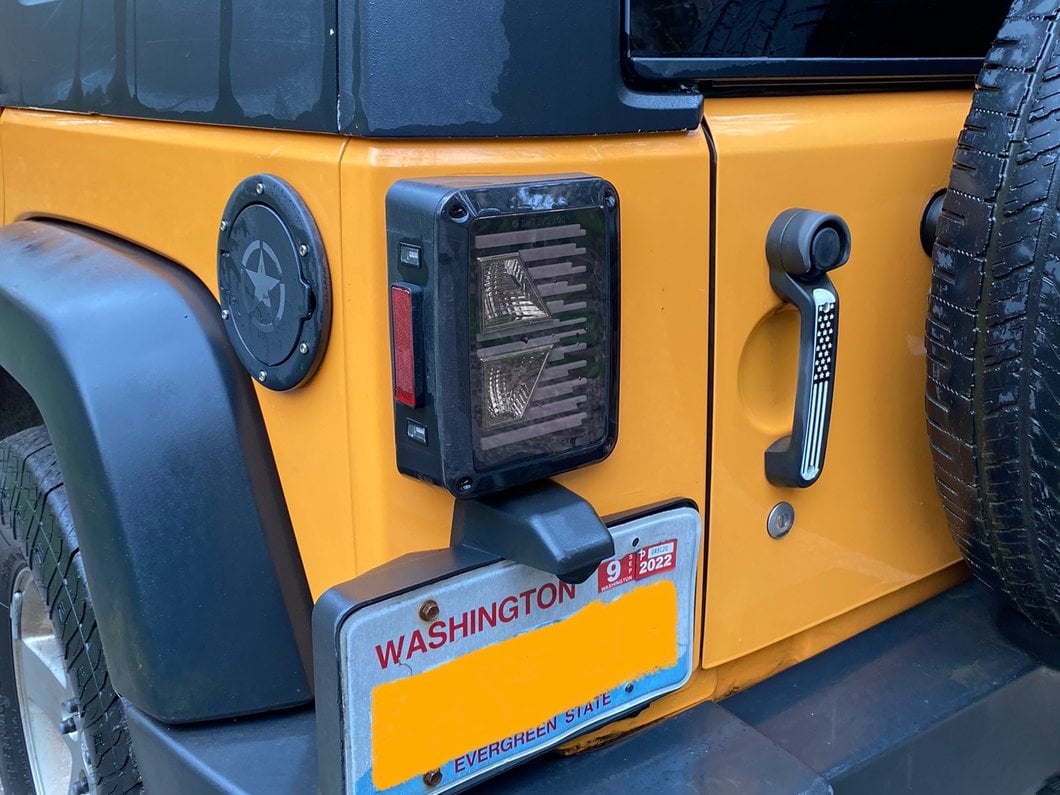 RedRock Fuel Door Cover (07-18 Jeep Wrangler JK)