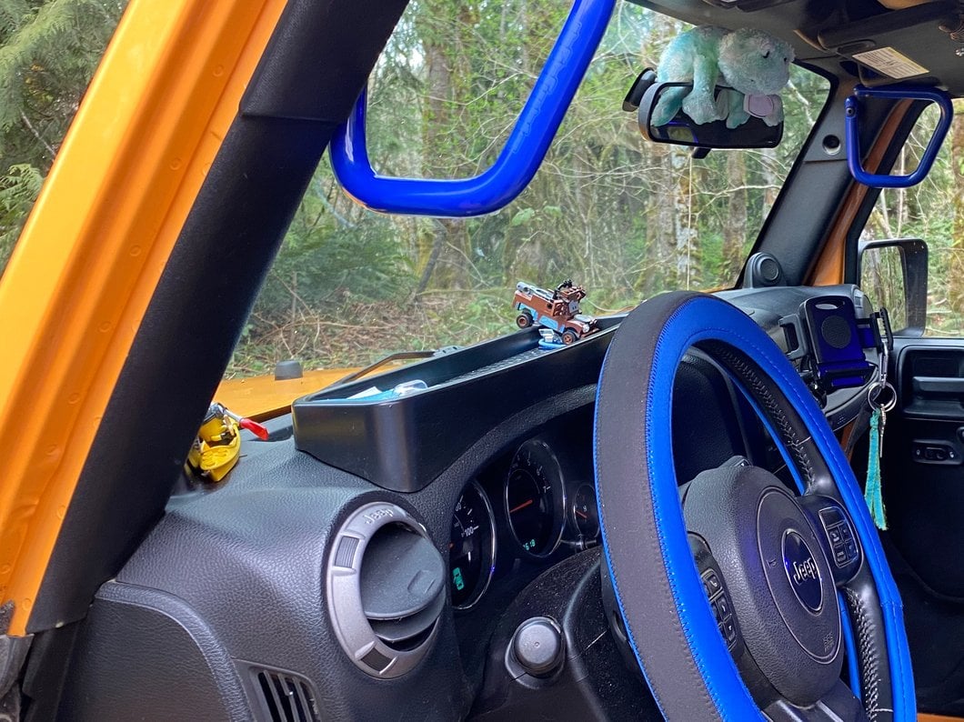 RedRock Upper Dash Storage Tray Panel (11-18 Jeep Wrangler JK)