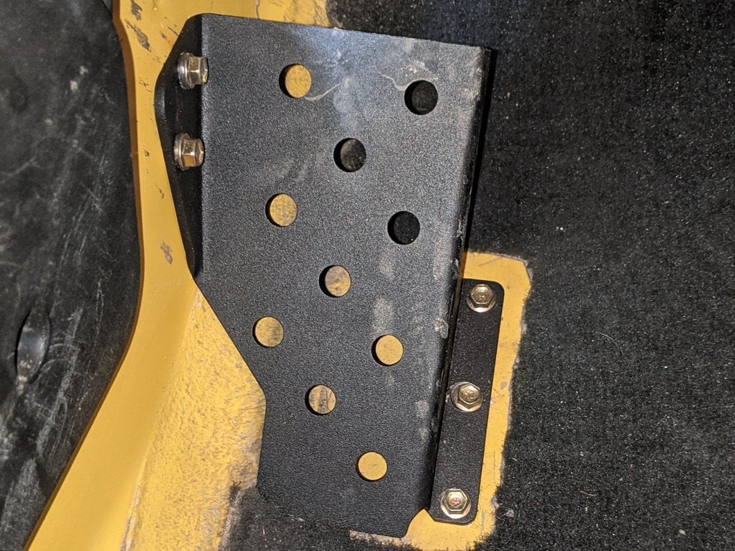 RedRock HD Dead Pedal; Driver Side (97-06 Jeep Wrangler TJ)