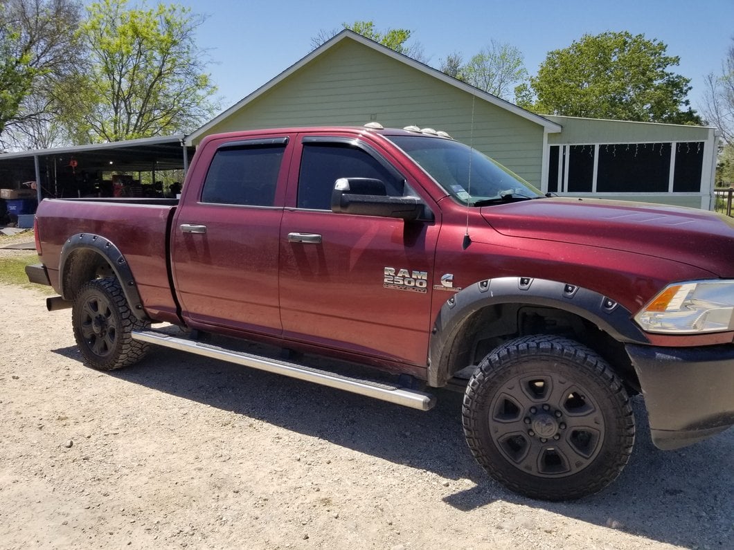 RedRock Pocket Style Fender Flares (10-18 RAM 2500)