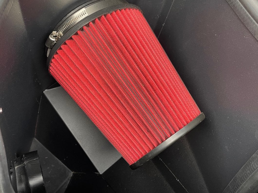 RedRock Cold Air Intake; Black (19-25 5.3L, 6.2L Silverado 1500)
