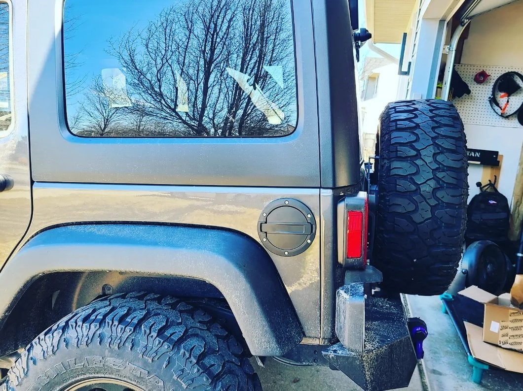 RedRock Fuel Filler Door Cover (07-18 Jeep Wrangler JK)