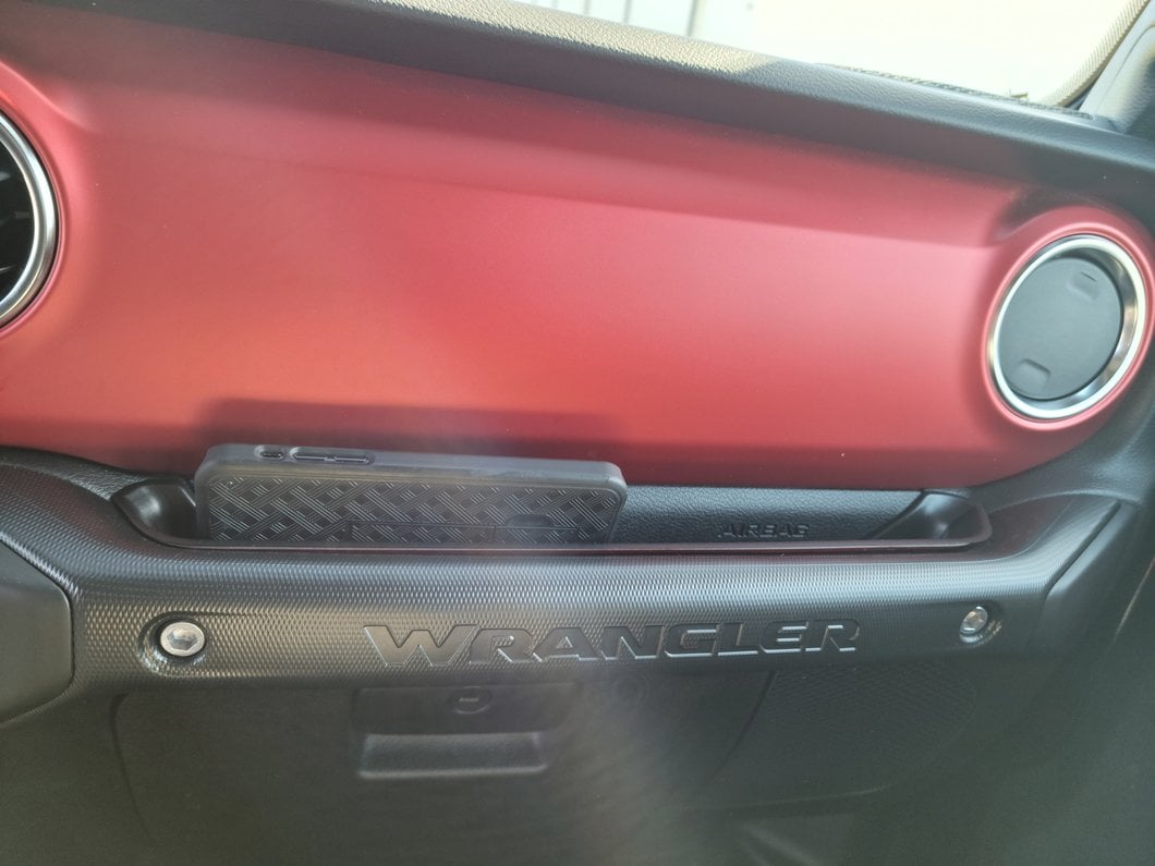 RedRock Passenger Grab Handle Storage Tray (18-23 Jeep Wrangler JL)