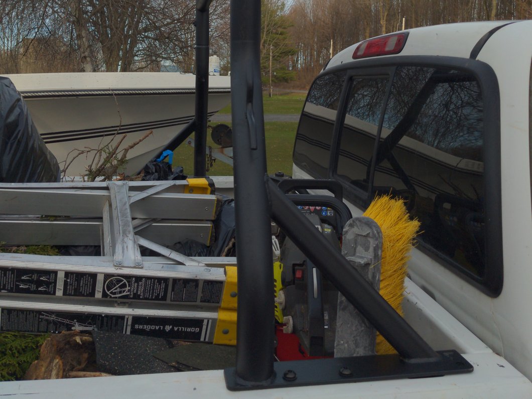 RedRock Utility Ladder Rack; Black (Universal; Some Adaptation May Be Required)
