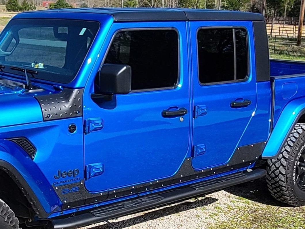 RedRock Cowl Body Armor; Textured Black (20-25 Jeep Gladiator JT, Excluding Mojave)