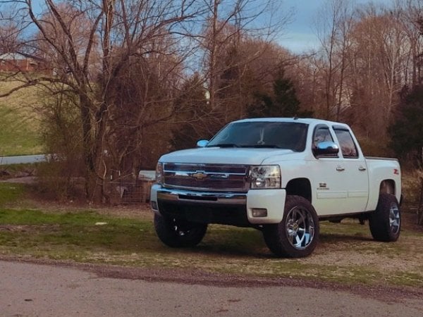 RedRock Upper Overlay Grille; Polished (07-13 Silverado 1500)