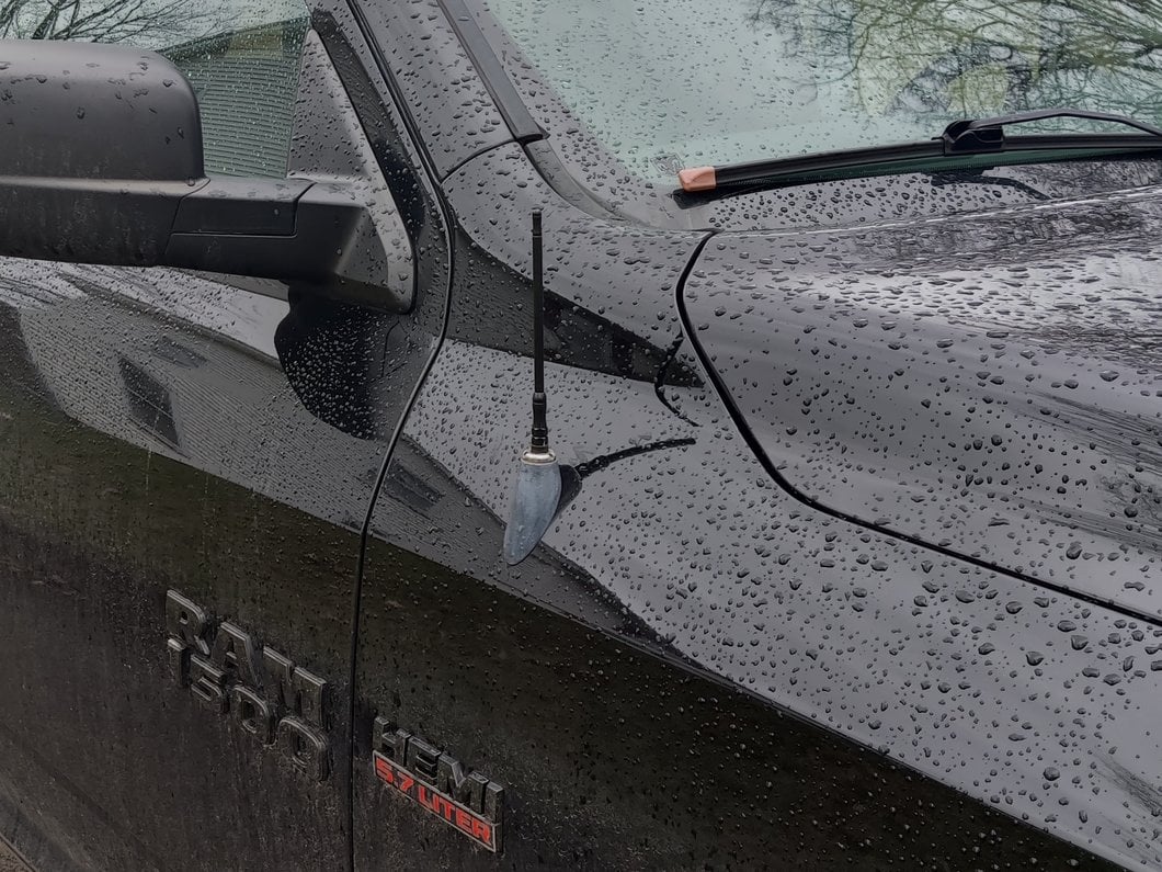 RedRock Antenna; 6-Inch (09-18 RAM 1500)
