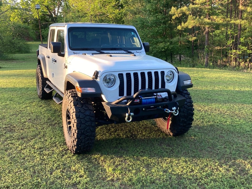RedRock Crawler Stubby Winch Front Bumper (20-25 Jeep Gladiator JT)