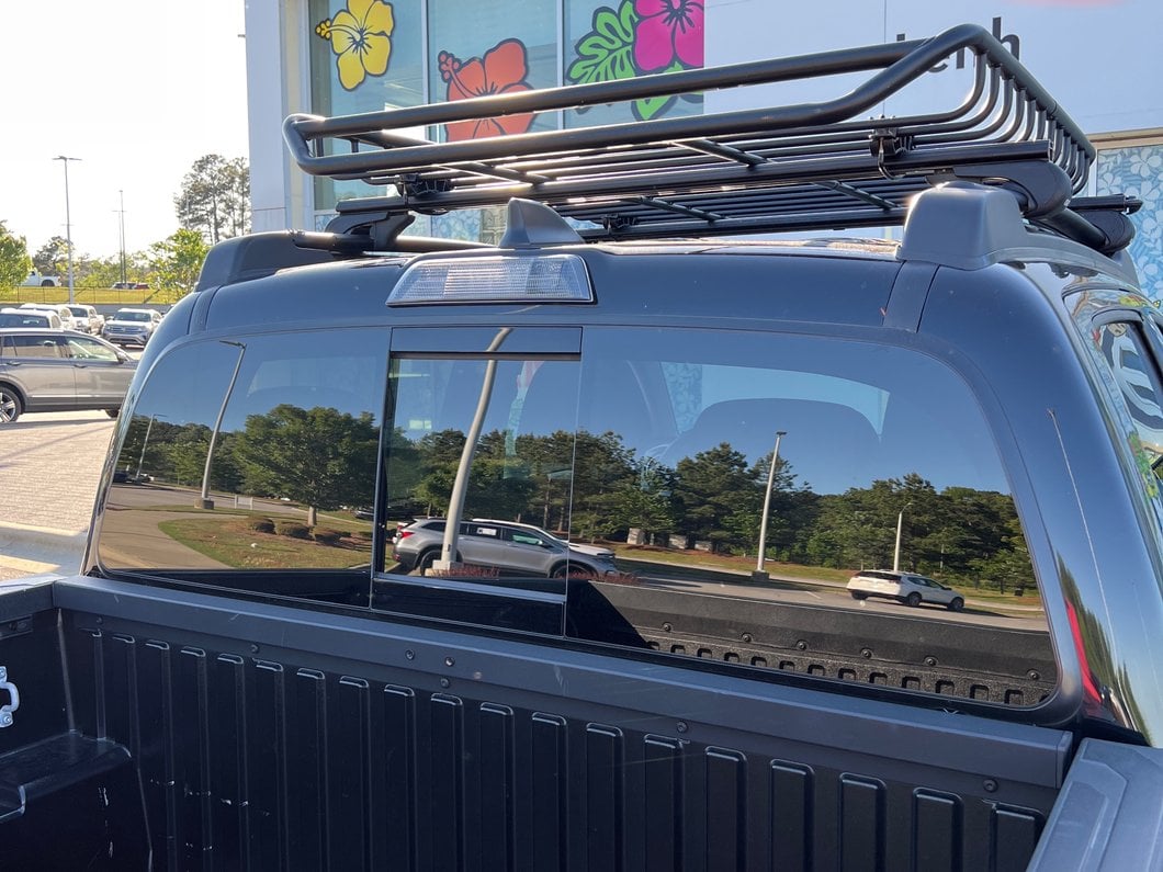 RedRock OEM Style Cross-Bar Roof Rack (05-23 Tacoma Double Cab)